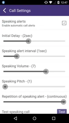 Caller Name Talker Free android App screenshot 4